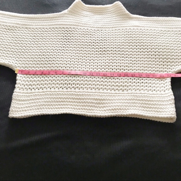 CHICOS BLACK LABEL MOCK NECK TOP  SZ S/M - Picture 6 of 13